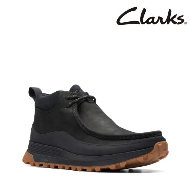 Clarks】男靴ATL TK Wall BT GTX 防水經典袋鼠鞋面休閒短靴(CLM73926B