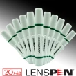 【Lenspen】NDK-1-W眼鏡鏡片清潔筆20入組(艾克鍶公司貨)