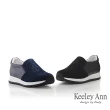 【Keeley Ann】低調水鑽舒適休閒鞋(黑色376822210-Ann系列)