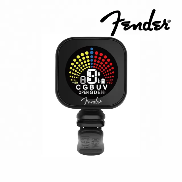 【Fender】Tuner Clip-On Flash 2.0 Rechargeable 充電式調音器(原廠公司貨 商品保固有保障)