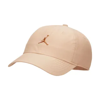 【NIKE 耐吉】帽子 棒球帽 運動帽 遮陽帽 喬丹 J CLUB CAP US CB JUMPMAN 奶茶 FD5185-200(3312)