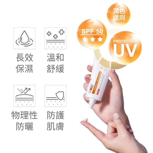 【Swissvita 薇佳】買一送一★多效物理隔離EE霜30g(海洋友善/防曬/防曬乳)