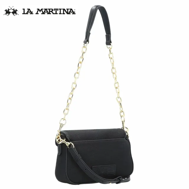【LA MARTINA】雙11 義大利原裝進口 限量2折 頂級金標素面肩背包 1057T 全新專櫃展示品(