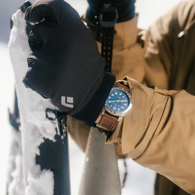 【HAMILTON 漢米爾頓】卡其陸戰遠征Expedition腕錶41mm(自動上鍊 中性 皮革錶帶 H70315540)