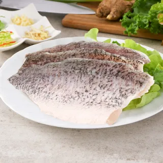 【北村漁家】海水養殖無刺金目鱸魚肉排150克x30片