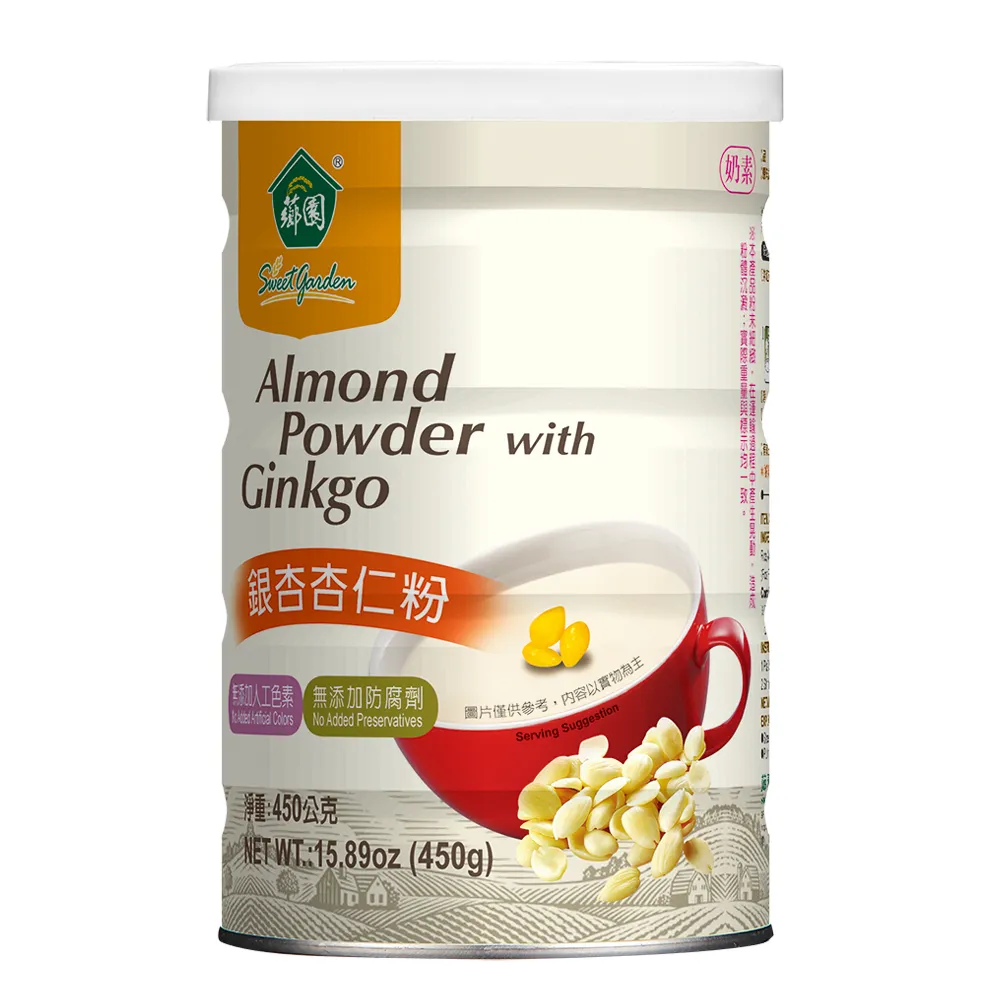 薌園】銀杏杏仁粉450g/罐- momo購物網- 好評推薦-2025年2月