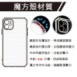 【RedMoon】APPLE iPhone15 Pro 6.1吋 手機殼貼2件組 鏡頭全包式魔方殼-9H防窺保貼(i15Pro)