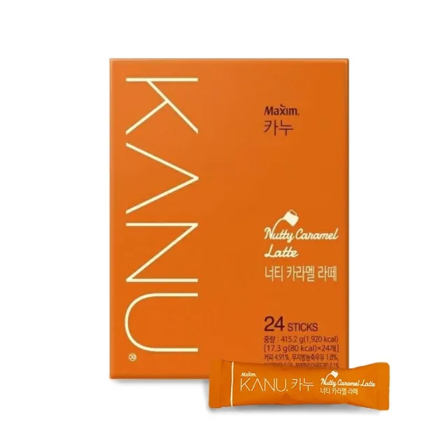 【Maxim】KANU經典拿鐵咖啡全系列 30入/24入(雙倍濃縮/提拉米蘇/堅果焦糖/香草/煉乳)