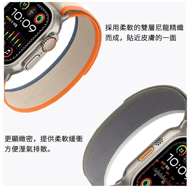【The Rare】Apple Watch Ultra 2 Series 9 41/45/49mm野徑回環式錶帶 手錶替換帶