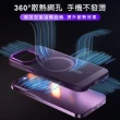【RedMoon】APPLE iPhone 15 Plus 6.7吋 磁吸冰磁散熱手機殼 鏡頭增高防摔降溫抗指紋(i15Plus/i15+)