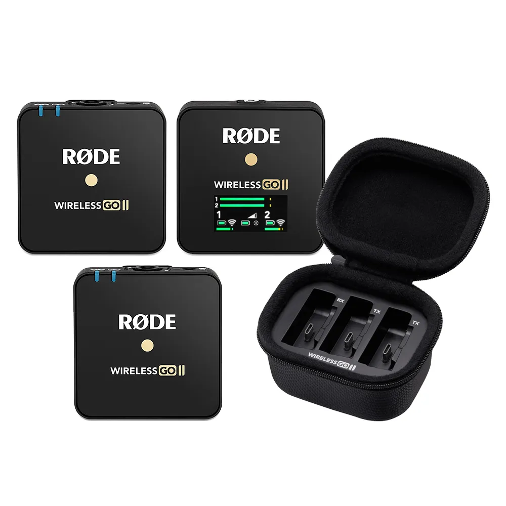 【RODE】WIRELESS GO II 微型無線麥克風 + 充電盒(公司貨)