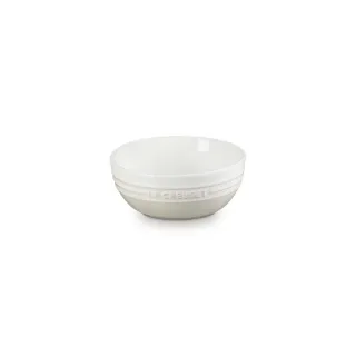 【Le Creuset】瓷器韓式湯碗14cm(蛋白霜)