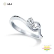 【彩糖鑽工坊】GIA 鑽石 30分 D成色 EX完美車工 鑽石戒指 2選1(愛情9號線 系列)
