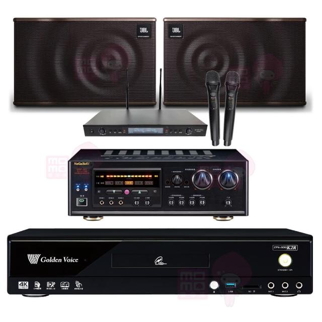 【金嗓】CPX-900 K2R+DSP-A1II+SR-889PRO+JBL MK08(4TB點歌機+擴大機+無線麥克風+喇叭)