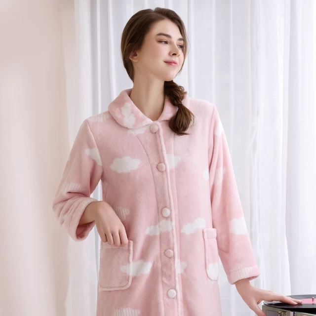 Wacoal 華歌爾 睡衣-家居系列 M-L純棉針織條紋印花