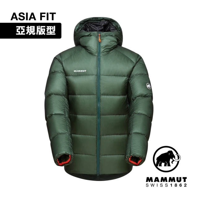 Mammut 長毛象 Meron IN Hooded Jacket AF Men 極輕超保暖羽絨連帽外套 男款 綠樹林/黑 #1013-02650