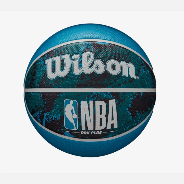 WILSON NBA DrvPlus Vibe 籃球 7號 遊戲機 像素 藍黑(WZ3012602XB7)