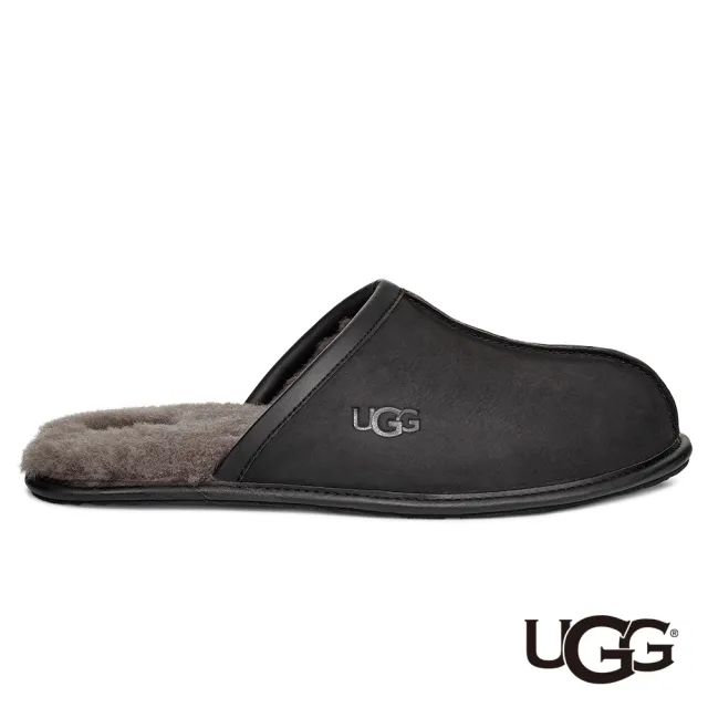 【UGG】雙11-男鞋/穆勒鞋/毛毛拖/懶人鞋/Scuff(黑色-UG1108192BLK)