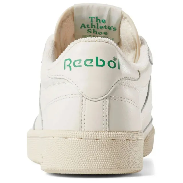 【REEBOK】Club C 85 Vintage 男 休閒鞋 經典 復古 網球風 舒適 米 綠(100000317)