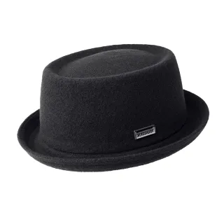 【KANGOL】WOOL 紳士帽(黑色)