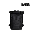 【RAINS官方直營】Velcro Rolltop Backpack 防水捲蓋通勤族造型後背包(RAINS專櫃人氣款)