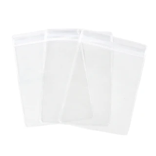 【kiret】防潮收納袋夾鏈袋10入 PVC透明密封袋防刮精品保護套可裝首飾 珠寶 3C小物