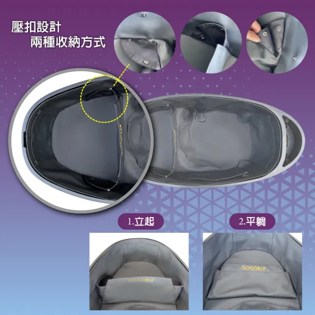【GOGOBIZ】YAMAHA Cygnus-X125 四代 五代勁戰 機車置物袋 機車巧格袋 分隔收納(機車收納袋 巧格袋)