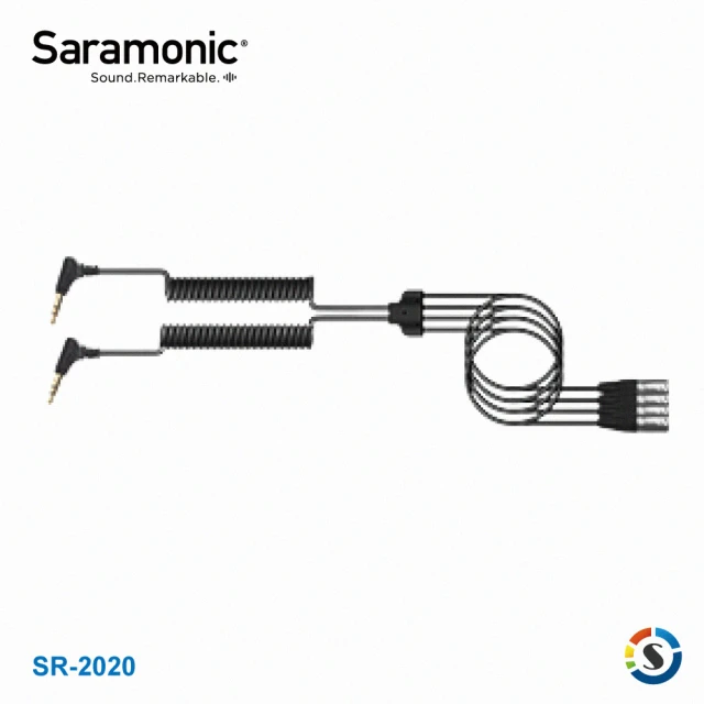 Saramonic 楓笛 SR-C2020 雙頭3.5mm 