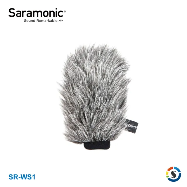 【Saramonic 楓笛】SR-WS1 麥克風戶外防風毛套(勝興公司貨)