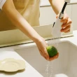 【茉家】安心材質廚房矽膠吸盤擋水板(2入)