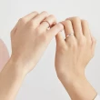 【PROMESSA】PT950鉑金 小皇冠系列 結婚戒指 / 對戒款(男戒)