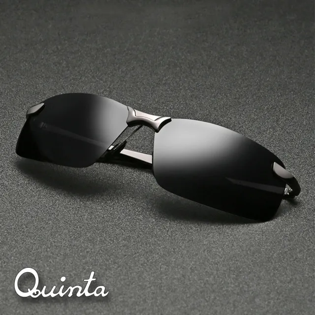 【Quinta】UV400偏光時尚潮流太陽眼鏡(經典運動款/防爆防眩光還原真實色彩-QT3043)
