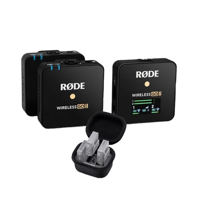 【RODE】Wireless GO II 雙通道無線麥克風+原廠充電盒(公司貨)