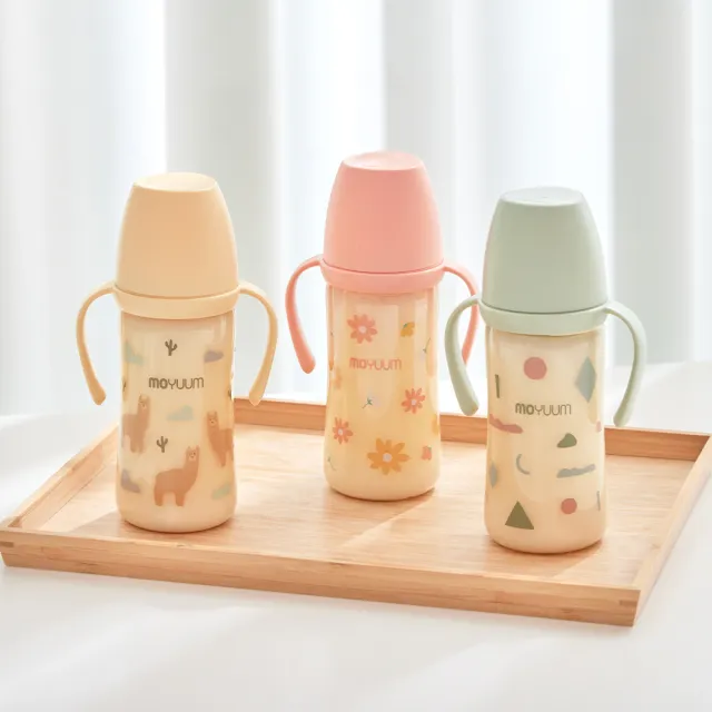 【MOYUUM】韓國 PPSU 寬口奶瓶替換吸管組(多款可選)