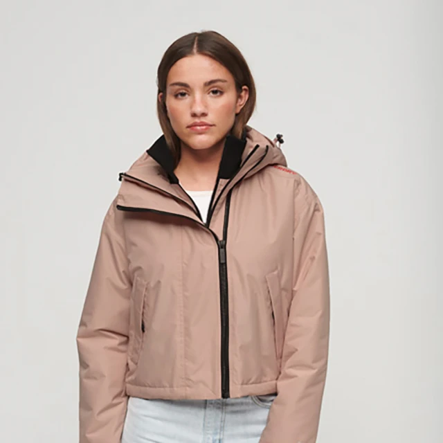 Superdry 女裝 長袖外套 Code Windcheater(淡粉)