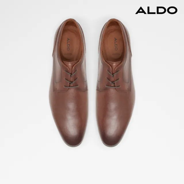 【ALDO】DELFORDFLEX-職場通勤綁帶皮革紳士鞋-男鞋(棕色)