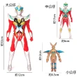 【TDL】百變超人 超級英雄怪獸聲光模型公仔人偶玩具隨機出貨 640454(平輸品)