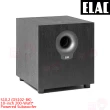 【ELAC】S10.2 主動式超低音(10吋重低音喇叭/定額功率100W 峰值功率200W 公司貨保固三年)