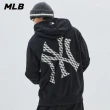 【MLB】連帽上衣 帽T CUBE MONOGRAM系列 紐約洋基隊(3AHDM0334-50BKS)