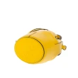 【LOEWE 羅威】新款Balloon NANO 納帕牛皮雙色邊氣球水桶斜背包(黃色)