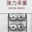 【居家新生活】門後掛籃置物架 MH-370163 4層 臥室浴室 加厚(置物籃 門後掛勾 門後壁掛架)