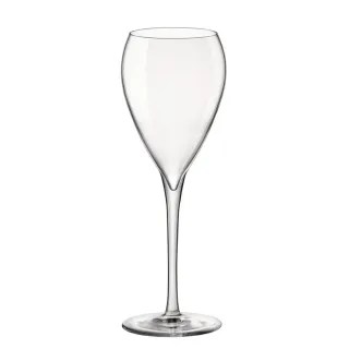 【Bormioli Rocco】InAlto 強化無鉛水晶香檳杯 215ml 1入 TRE系列(香檳杯 無鉛水晶酒杯 高腳杯)