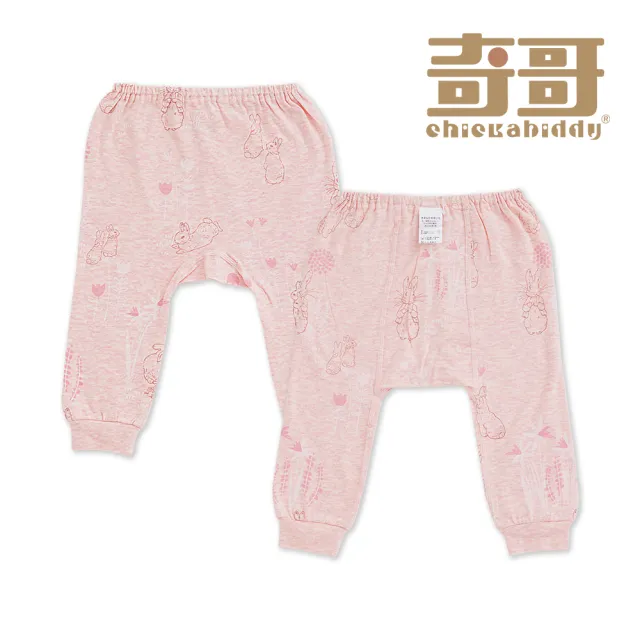 【奇哥】比得兔 花朵兔初生褲/嬰兒長褲(3-9個月)