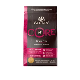 【WELLNESS 寵物健康】Core無穀系列-小型成幼犬均衡成長食譜(4LB)