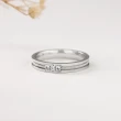 【PROMESSA】PT950鉑金 小皇冠系列 鑽石結婚戒指 / 對戒款(女戒)