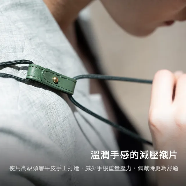 【Alto】手機掛繩擴充夾片 +  4mm 減壓尼龍掛繩(耐用、減少發霉、不易吸水)