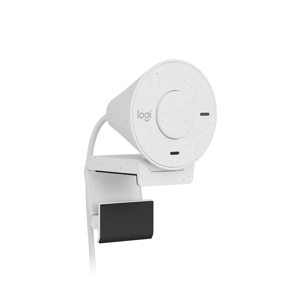 【Logitech 羅技】BRIO 300網路攝影機Webcam(珍珠白)