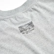 【EDWIN】男裝 直立大LOGO短袖T恤(麻灰色)