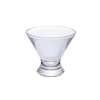 【ADERIA】日本製強化寬口甜點杯 210ml 1入(甜點杯 聖代杯 冰淇淋杯)