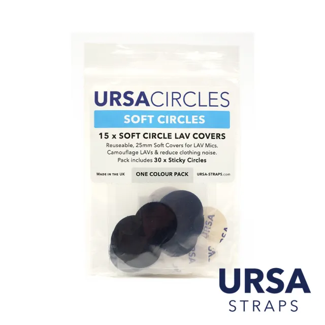 【URSA Strap】U-SC-15 麥克風隱藏系統 MINI麥 隱型防風貼 棕色/黑色(公司貨)